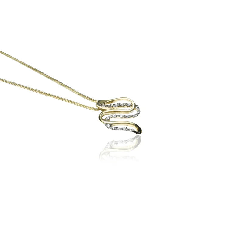 GOLDIE Zlatý prívesok Snake LPE687.SV GOLDIE Zlatý prívesok Snake LPE687.SV