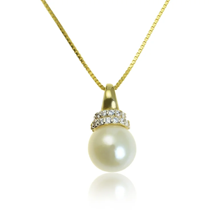 GOLDIE Zlatý prívesok so sladkovodnou perlou Rotati LPE307.GOB GOLDIE Zlatý prívesok so sladkovodnou perlou Rotati LPE307.GOB