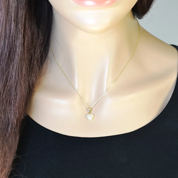 GOLDIE Zlatý prívesok Srdiečko delicate shine LPE134.TRB GOLDIE Zlatý prívesok Srdiečko delicate shine LPE134.TRB