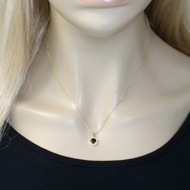 GOLDIE Zlatý prívesok Visivble red LPE605.AV GOLDIE Zlatý prívesok Visivble red LPE605.AV