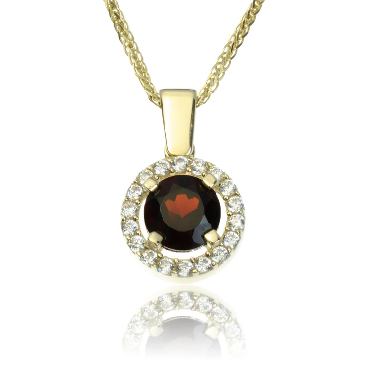 GOLDIE Zlatý prívesok Visivble red LPE605.AV GOLDIE Zlatý prívesok Visivble red LPE605.AV