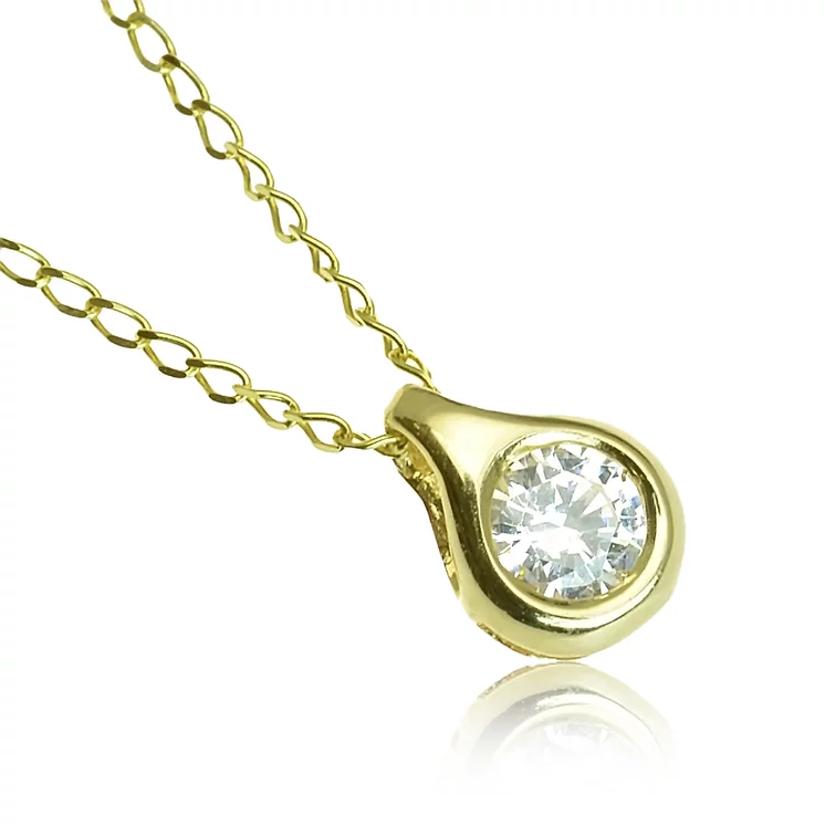 GOLDIE Zlatý prívesok Water drop golden LPE425.TRB GOLDIE Zlatý prívesok Water drop golden LPE425.TRB
