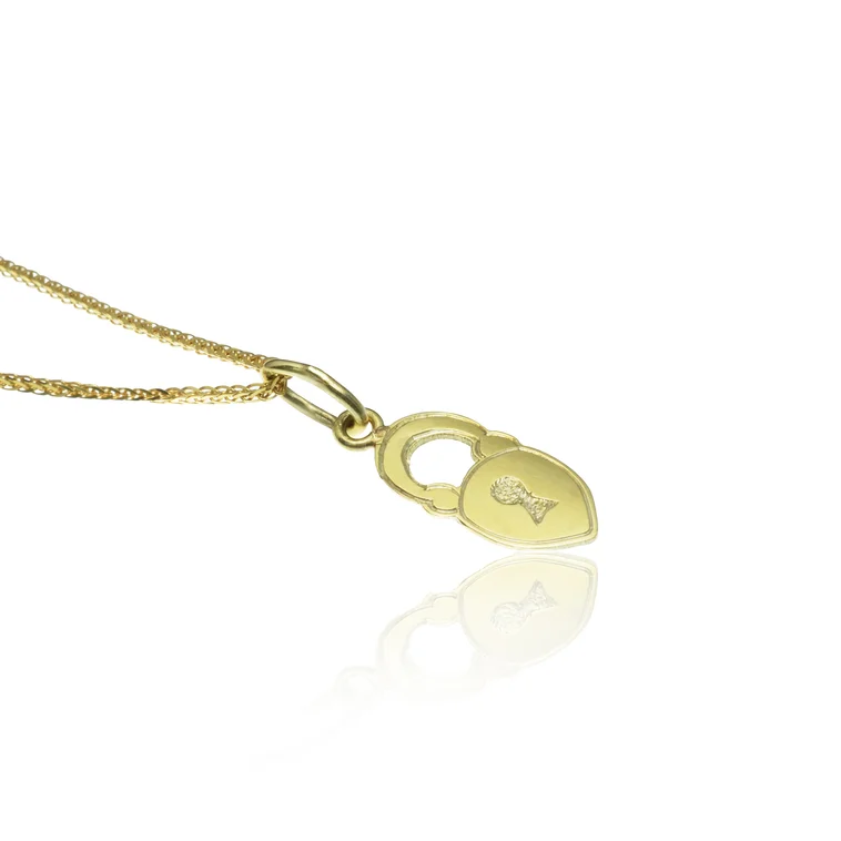 GOLDIE Zlatý prívesok Zámok LPE622.D GOLDIE Zlatý prívesok Zámok LPE622.D