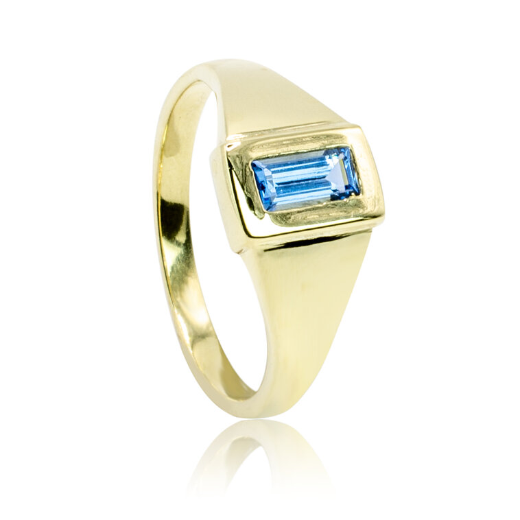 GOLDIE Zlatý prsteň Amaia LRG565.F
