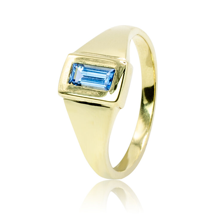 GOLDIE Zlatý prsteň Amaia LRG565.F