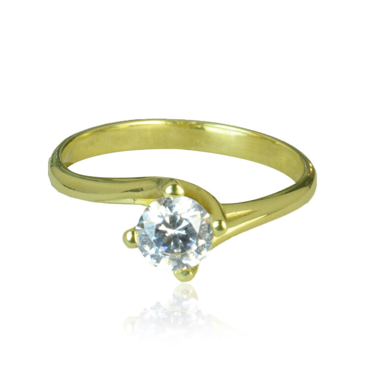 GOLDIE Zlatý prsteň Bailee ER017.AWB