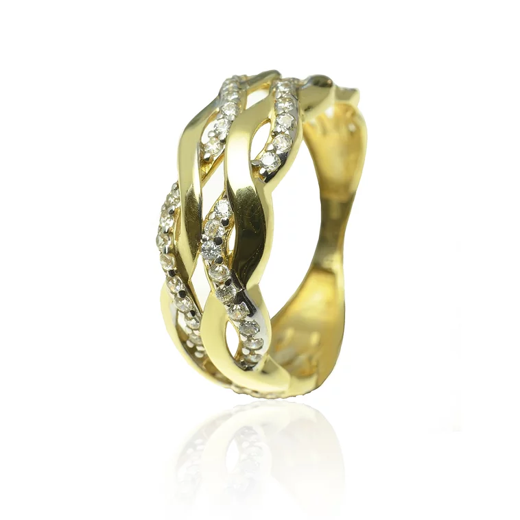 GOLDIE Zlatý prsteň Bianca LRG174.STB GOLDIE Zlatý prsteň Bianca LRG174.STB