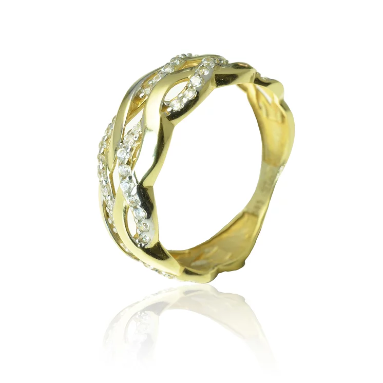 GOLDIE Zlatý prsteň Bianca LRG174.STB GOLDIE Zlatý prsteň Bianca LRG174.STB