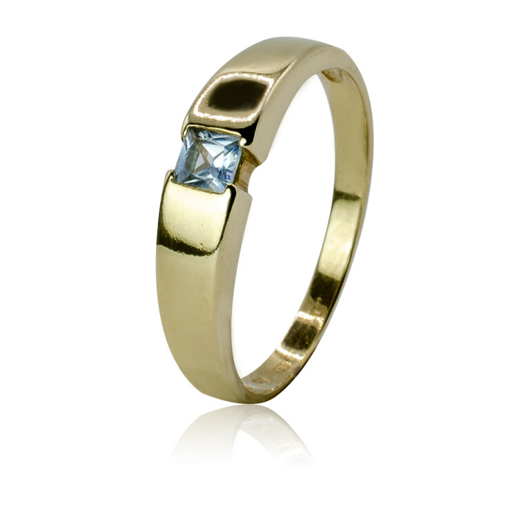 GOLDIE Zlatý prsteň Blue LRG626.AL