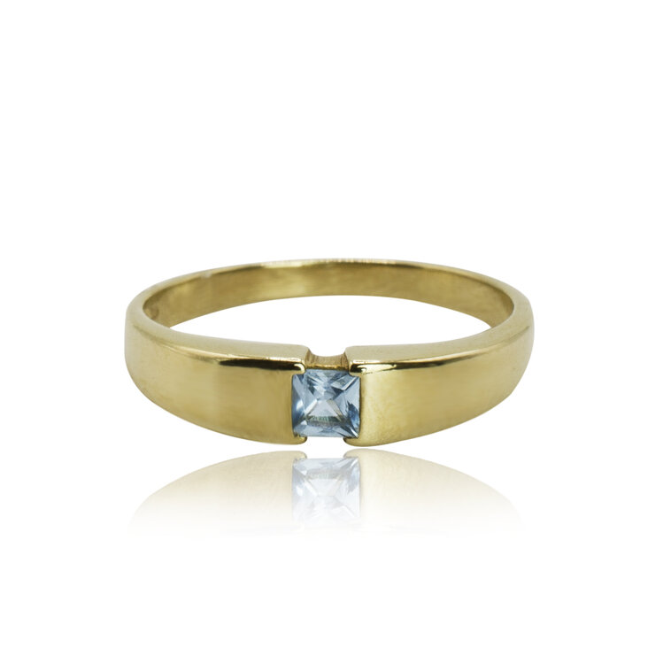 GOLDIE Zlatý prsteň Blue LRG626.AL