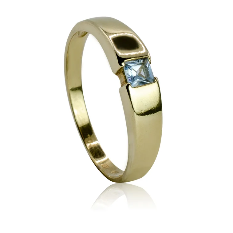 GOLDIE Zlatý prsteň Blue LRG626.AL GOLDIE Zlatý prsteň Blue LRG626.AL