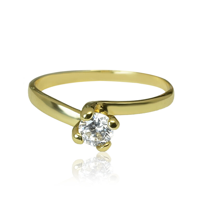 GOLDIE Zlatý prsteň Bree ER014.GMB