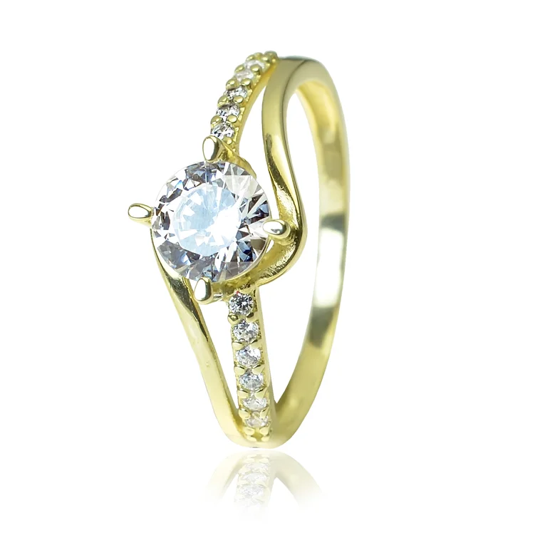 GOLDIE Zlatý prsteň Catharine LRG398.AWB GOLDIE Zlatý prsteň Catharine LRG398.AWB