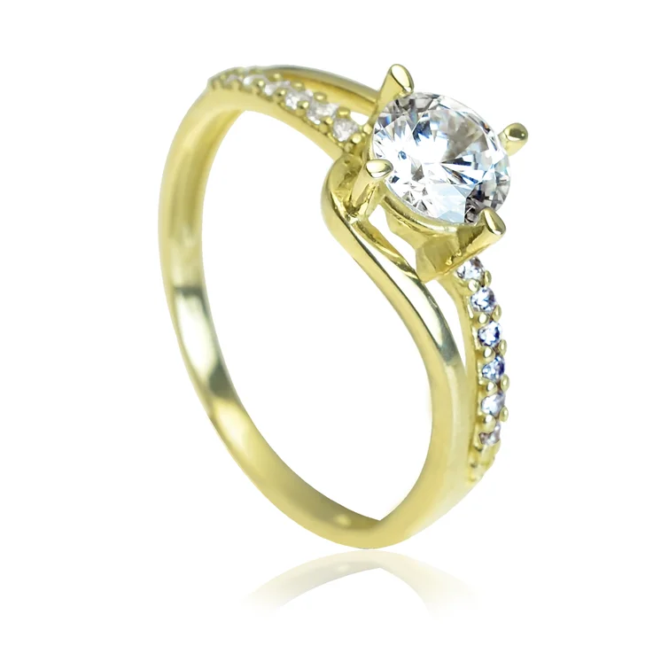 GOLDIE Zlatý prsteň Catharine LRG398.AWB GOLDIE Zlatý prsteň Catharine LRG398.AWB