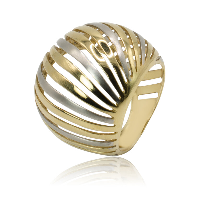 GOLDIE Zlatý prsteň Cecilia LRG552.TR