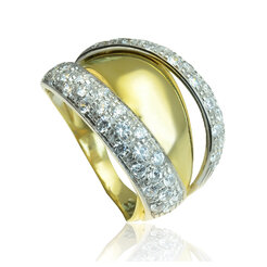 GOLDIE Zlatý prsteň Claire LRG087.GMB
