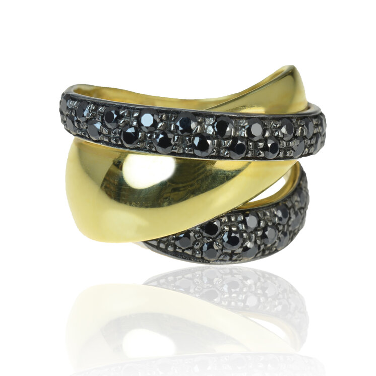 GOLDIE Zlatý prsteň Cynthia LRG072.GMB