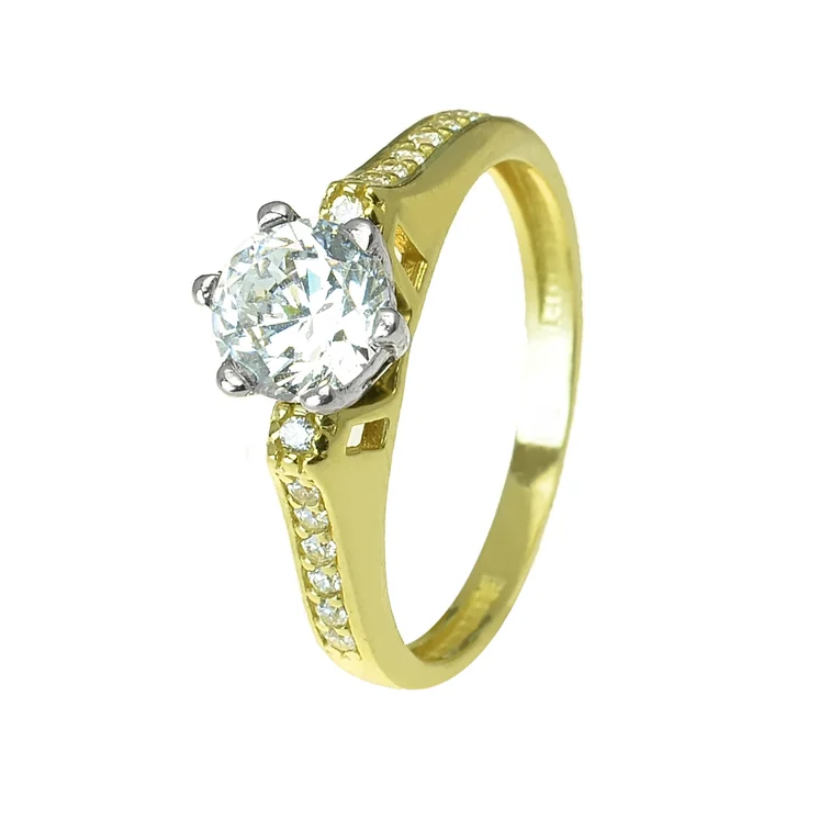 GOLDIE Zlatý prsteň Dafne ER439.TRB GOLDIE Zlatý prsteň Dafne ER439.TRB