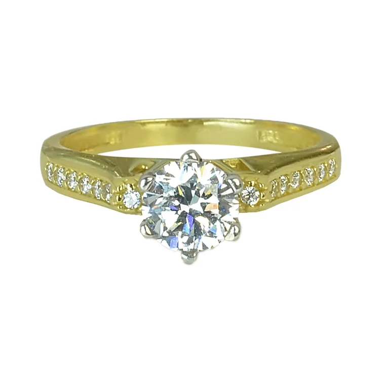 GOLDIE Zlatý prsteň Dafne ER439.TRB GOLDIE Zlatý prsteň Dafne ER439.TRB