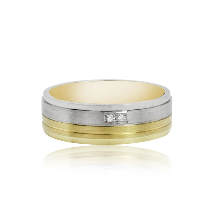 GOLDIE Zlatý prsteň Eloise LRG546.AW