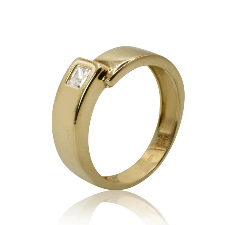 GOLDIE Zlatý prsteň ER557.TAR