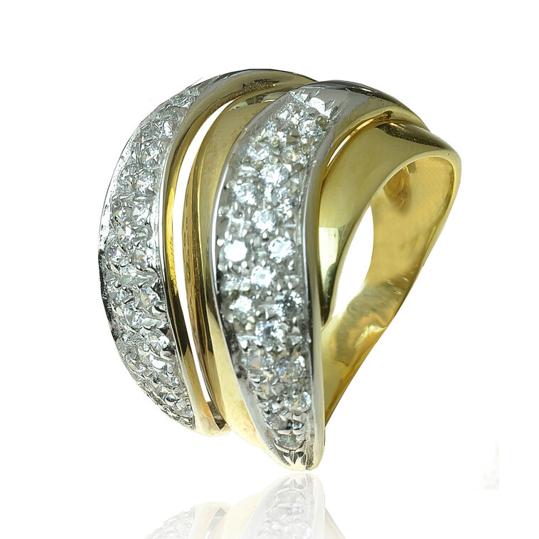 GOLDIE Zlatý prsteň Gloria LRG057.GMB