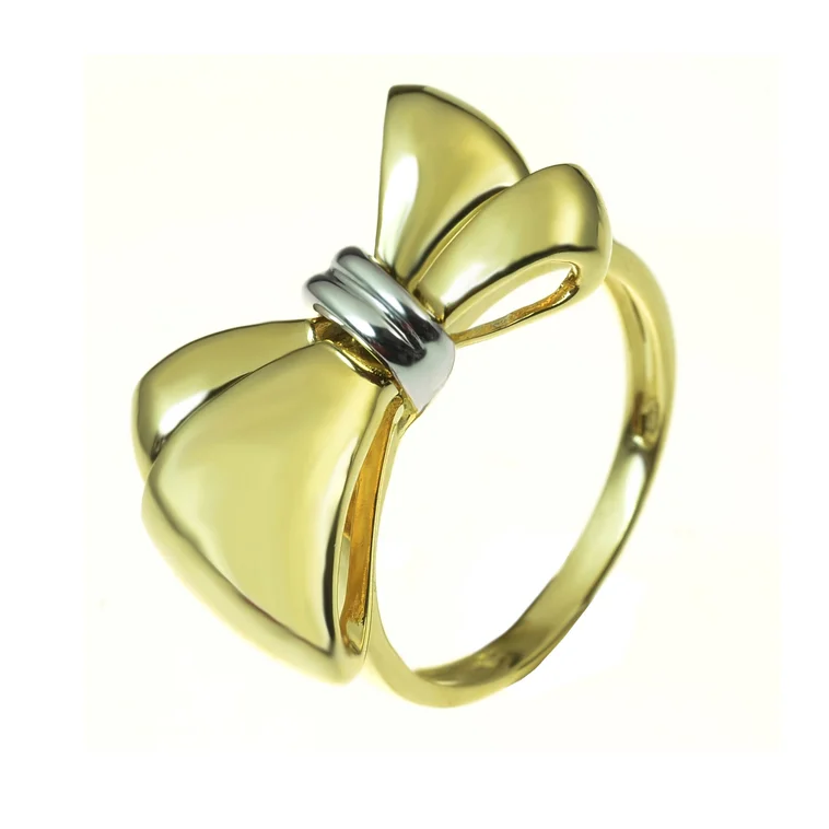 GOLDIE Zlatý prsteň Golden bow LRG253.GMX GOLDIE Zlatý prsteň Golden bow LRG253.GMX