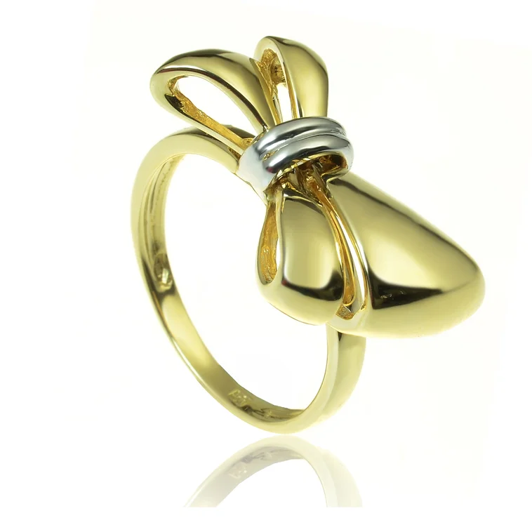 GOLDIE Zlatý prsteň Golden bow LRG253.GMX GOLDIE Zlatý prsteň Golden bow LRG253.GMX