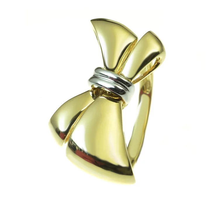 GOLDIE Zlatý prsteň Golden bow LRG253.GMX GOLDIE Zlatý prsteň Golden bow LRG253.GMX
