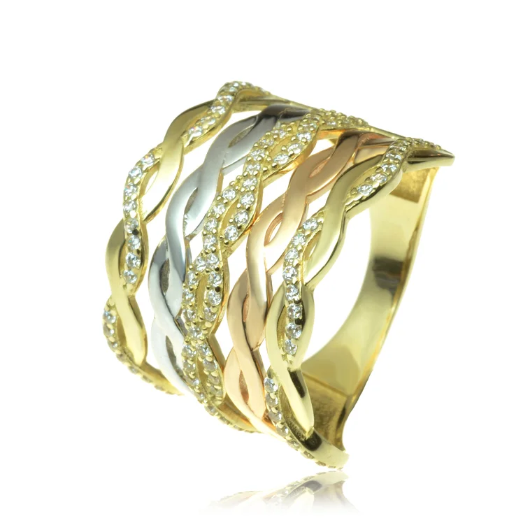 GOLDIE Zlatý prsteň Iliane LRG246.TRB GOLDIE Zlatý prsteň Iliane LRG246.TRB