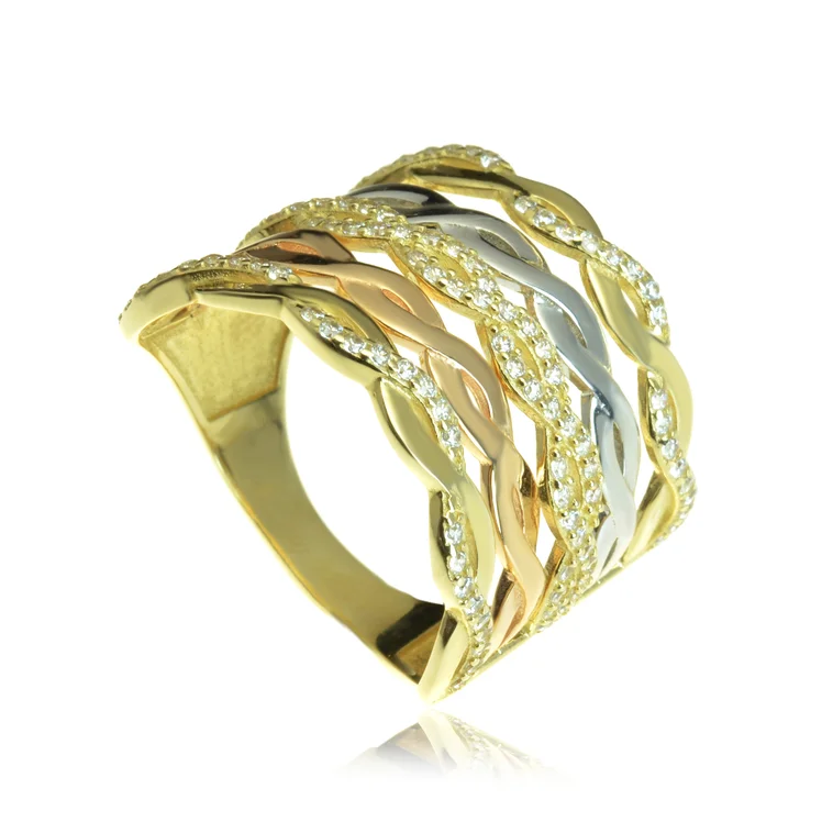 GOLDIE Zlatý prsteň Iliane LRG246.TRB GOLDIE Zlatý prsteň Iliane LRG246.TRB