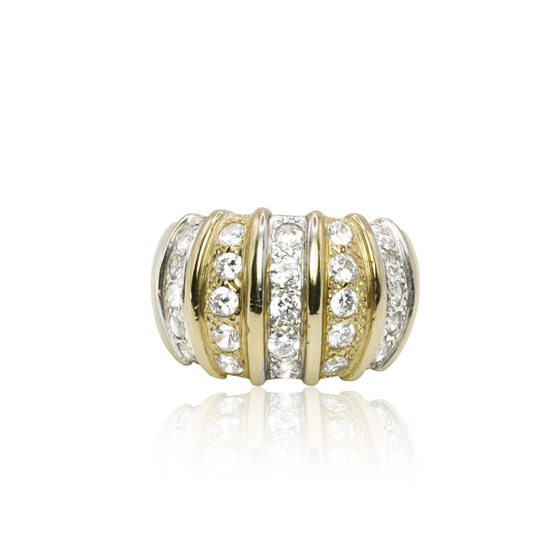 GOLDIE Zlatý prsteň Janett LRG632.X