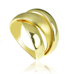 GOLDIE Zlatý prsteň Jenna LRG107.GMB