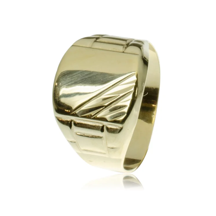 GOLDIE Zlatý prsteň Jermaine MRG022.TR GOLDIE Zlatý prsteň Jermaine MRG022.TR