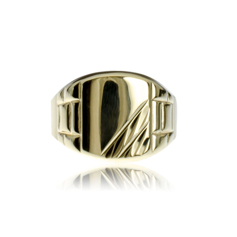 GOLDIE Zlatý prsteň Jermaine MRG022.TR
