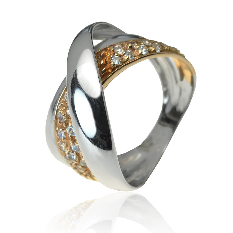 GOLDIE Zlatý prsteň Kinsley LRG053.GMB