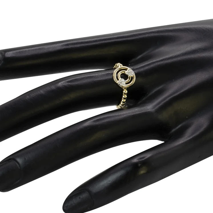 GOLDIE Zlatý prsteň kolekcia Bubble Love LRG530.AV GOLDIE Zlatý prsteň kolekcia Bubble Love LRG530.AV