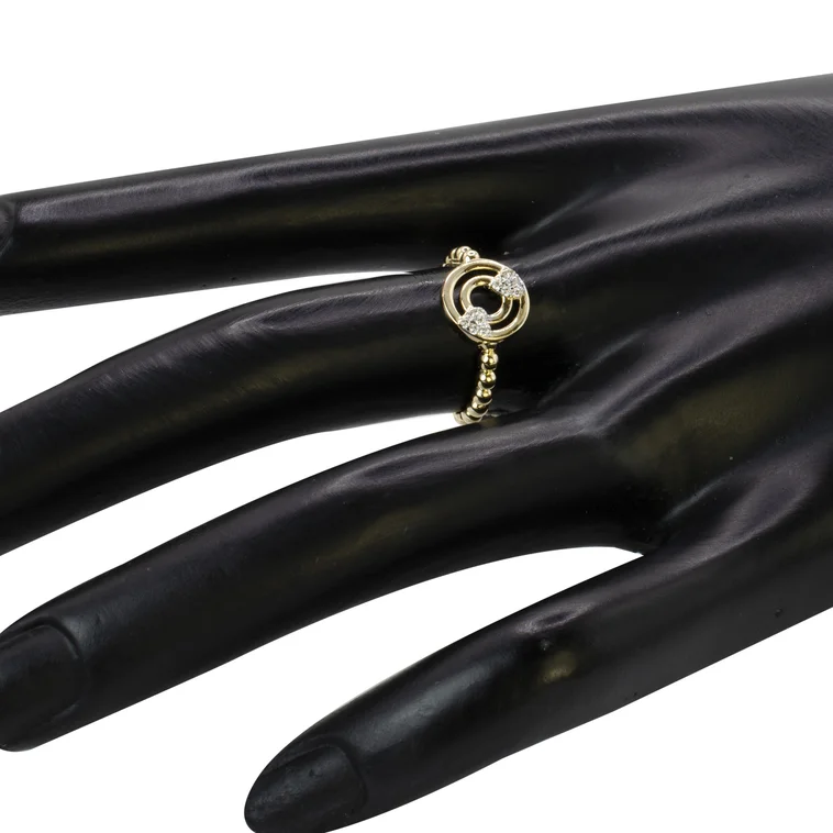 GOLDIE Zlatý prsteň kolekcia Bubble Love LRG530.AV GOLDIE Zlatý prsteň kolekcia Bubble Love LRG530.AV