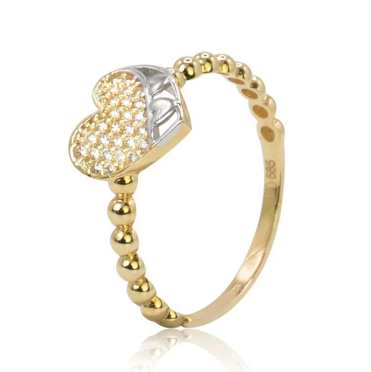 GOLDIE Zlatý prsteň kolekcia Bubble Love no.1 LRG531.AV GOLDIE Zlatý prsteň kolekcia Bubble Love no.1 LRG531.AV
