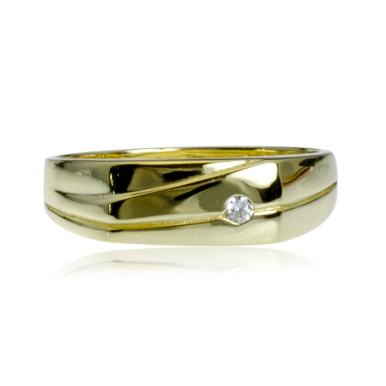 GOLDIE Zlatý prsteň Landry MRG014.AW