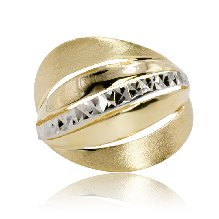 GOLDIE Zlatý prsteň Lía LRG568.TR