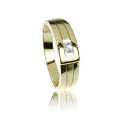 GOLDIE Zlatý prsteň Lucas MRG006.ST GOLDIE Zlatý prsteň Lucas MRG006.ST