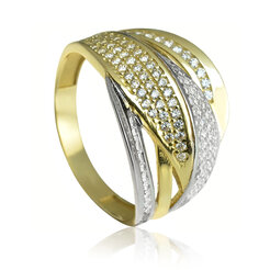 GOLDIE Zlatý prsteň Marisse LRG226.TRB