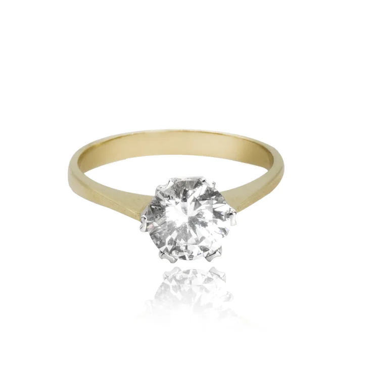 GOLDIE Zlatý prsteň Merci LRG622.TR GOLDIE Zlatý prsteň Merci LRG622.TR