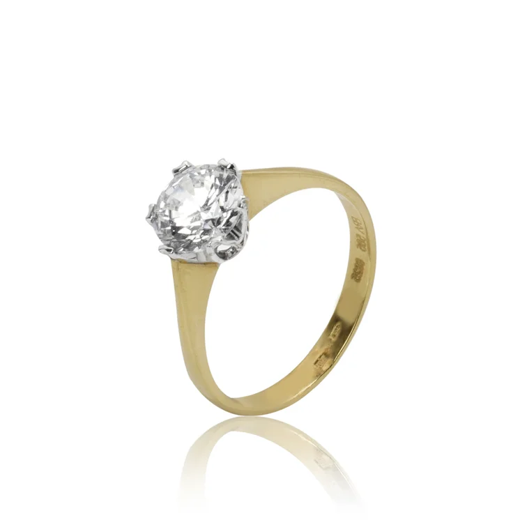 GOLDIE Zlatý prsteň Merci LRG622.TR GOLDIE Zlatý prsteň Merci LRG622.TR