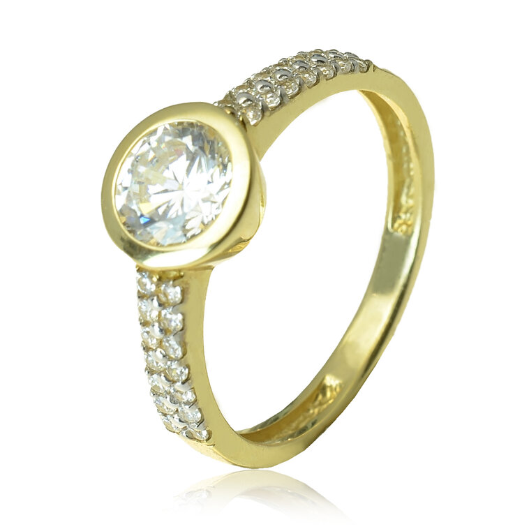 GOLDIE Zlatý prsteň Narcisa ER275.TRB
