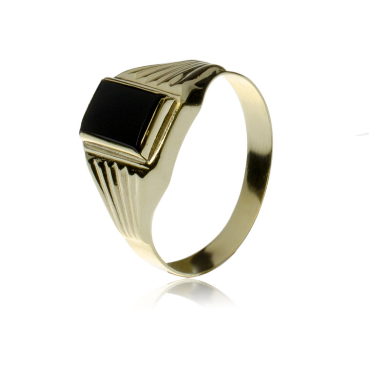 GOLDIE Zlatý prsteň Nathanael MRG018.CO