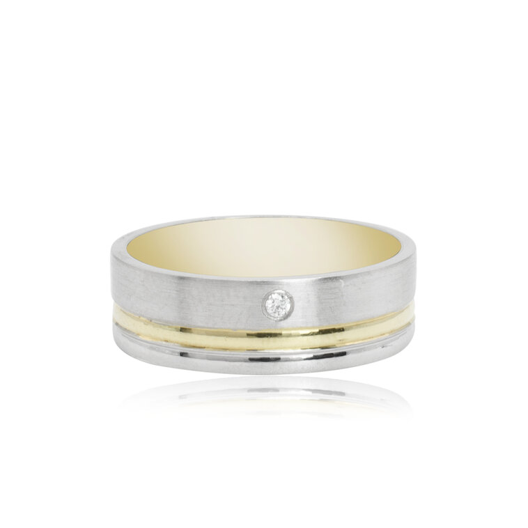 GOLDIE Zlatý prsteň Paulette LRG548.AW