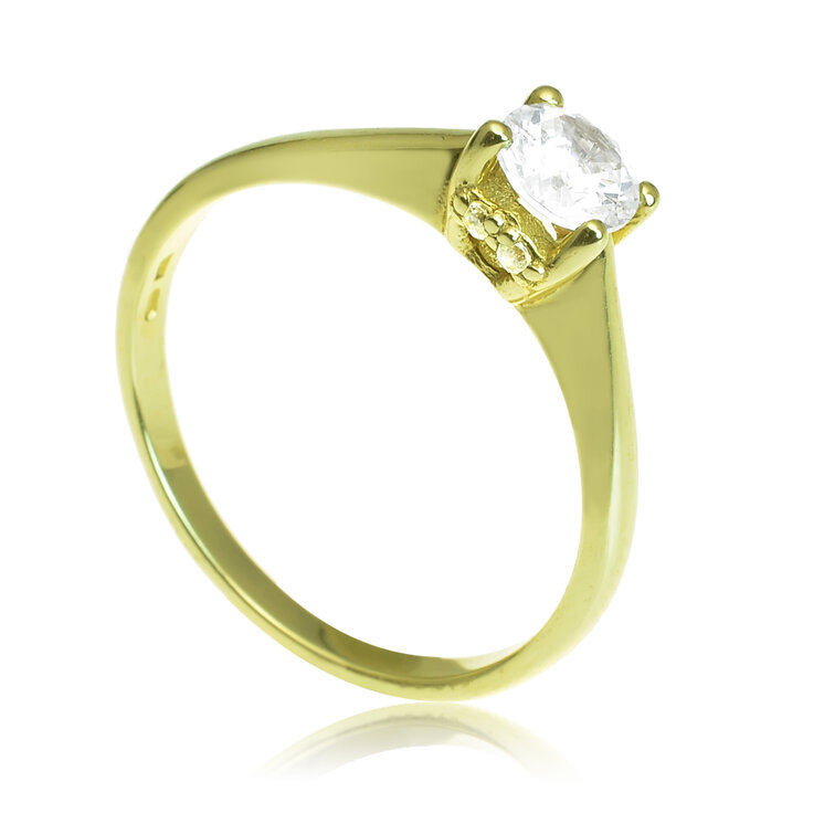 GOLDIE Zlatý prsteň Priscil ER385.MAB