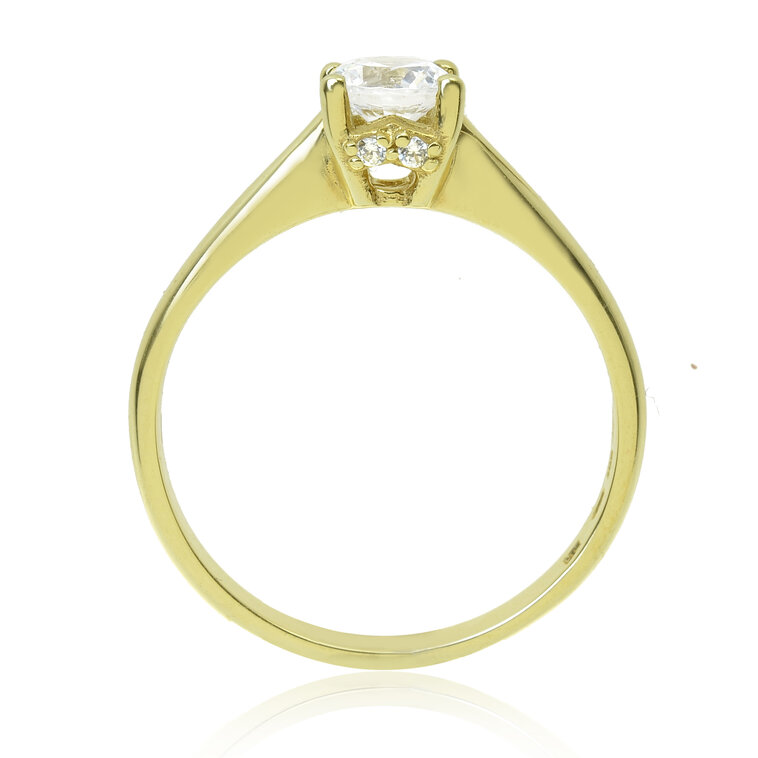 GOLDIE Zlatý prsteň Priscil ER385.MAB